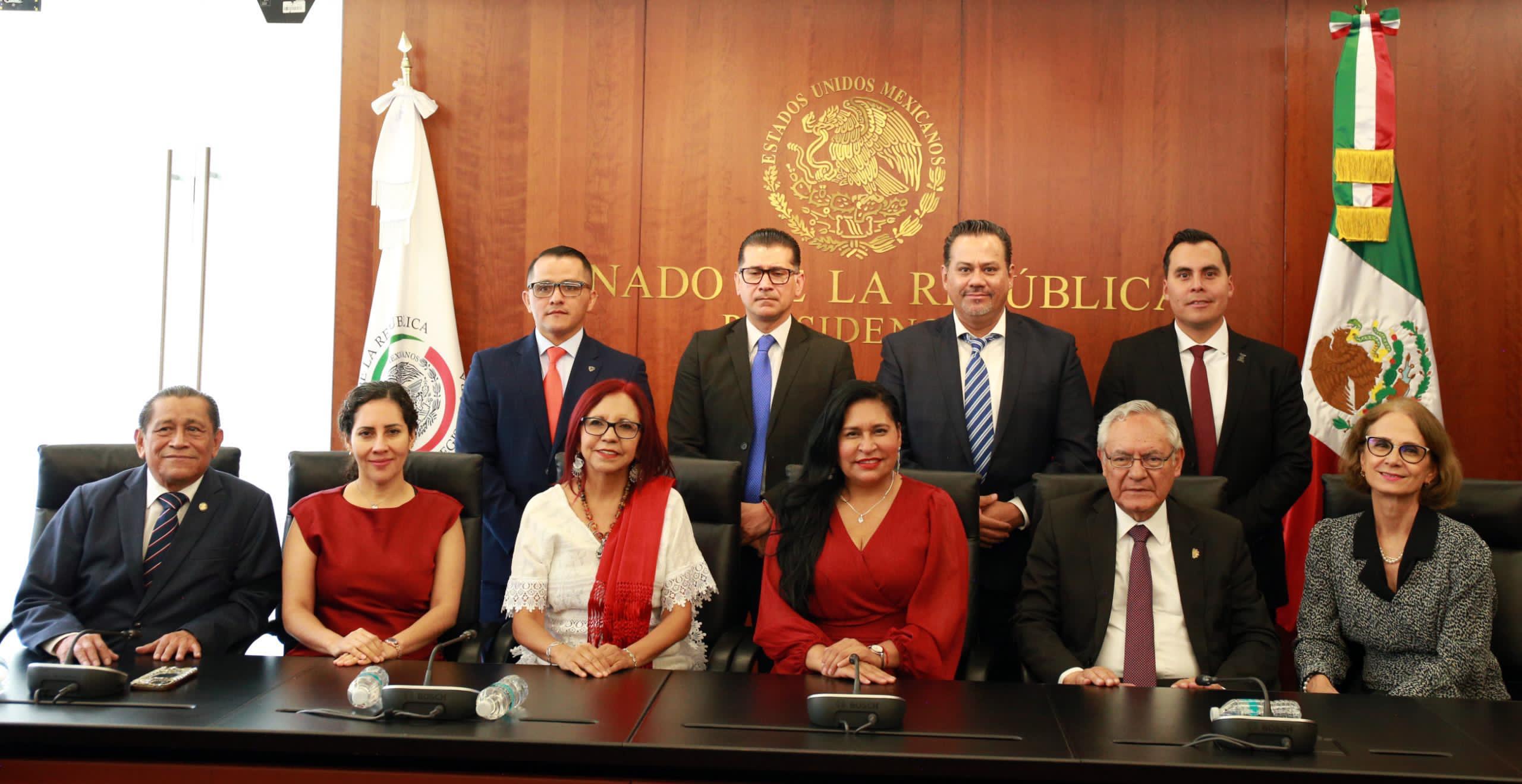 Develación de la Inscripción del Tecnológico Nacional de México en el Senado